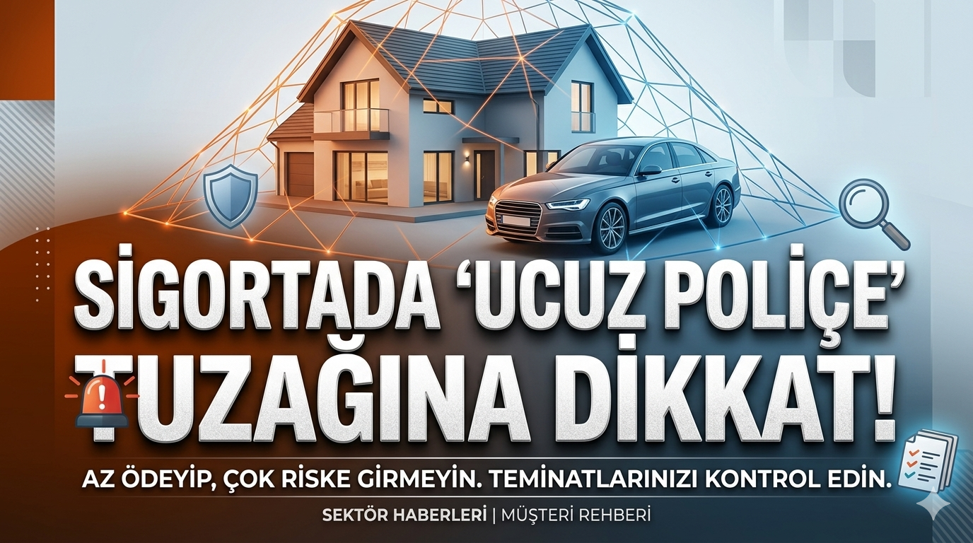 Sigortada "Ucuz Poliçe" Tuzağına Dikkat!